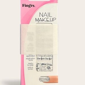 Nail makeup strips